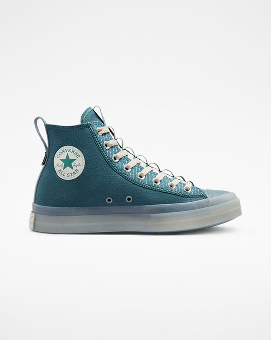 Dámské Boty Vysoké Converse Chuck Taylor All Star CX Explore Blankyt Béžový Bílé | CZ FMXL42